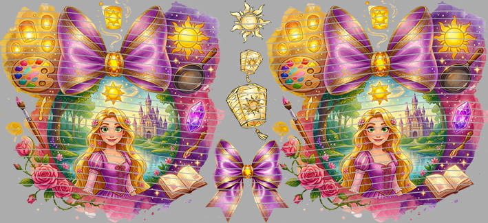 16oz Disney style-D-2756